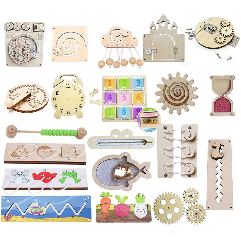 Baby Busy Board Accessories Mo - مراجعة Kids Toys 2 Year Old وسعره