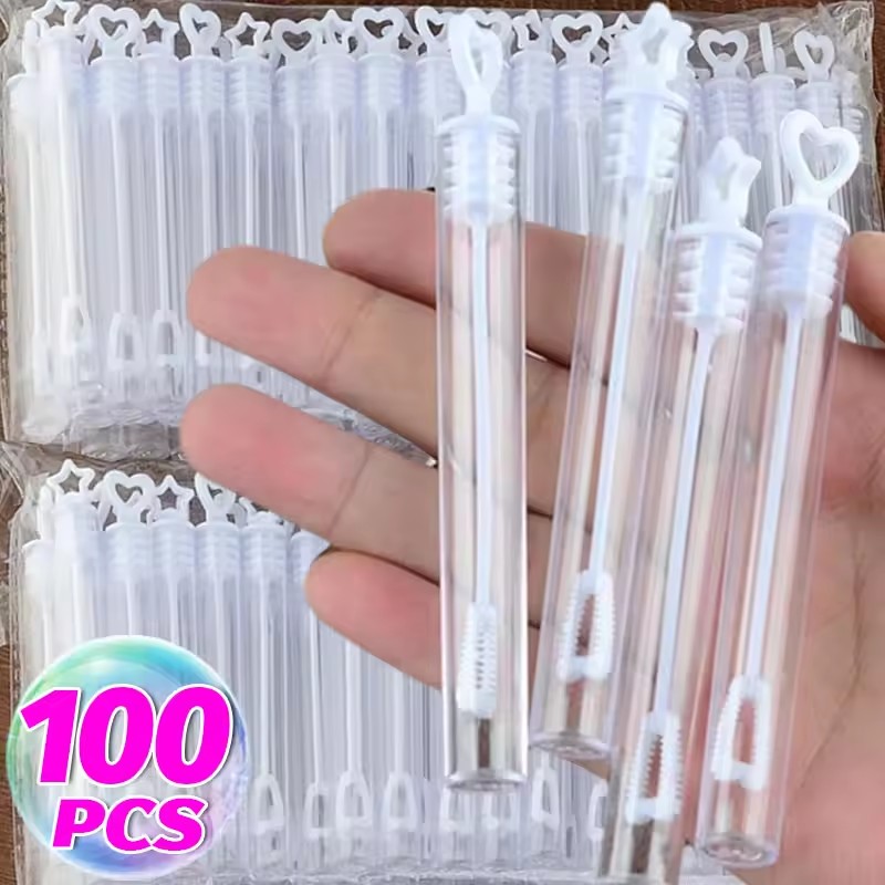 10/100PC Bubble Soap Bottles M - مراجعة Kids Toys Youtube وسعره